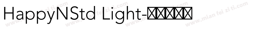 HappyNStd Light字体转换